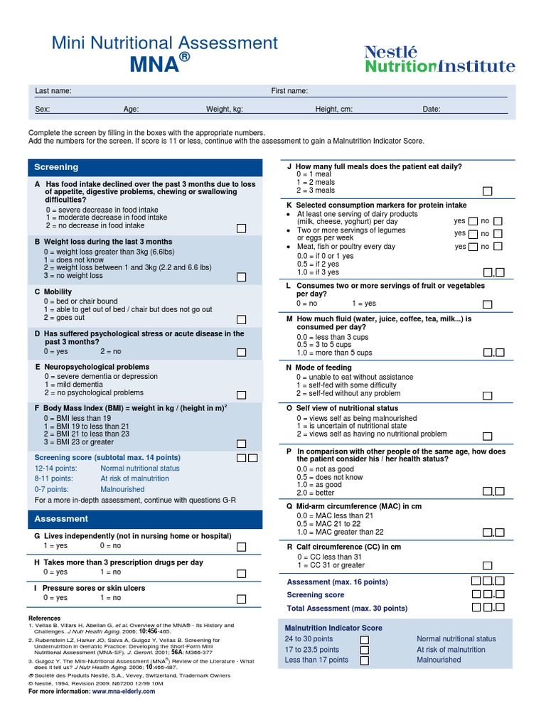 MNA English | PDF