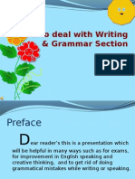 How To Deal With Writing & Grammar Section