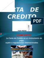 Carta de Credito. 14443