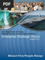 Download NNSA Enterprise Strategic Vision -- August 2015 by National Nuclear Security Administration SN290190538 doc pdf