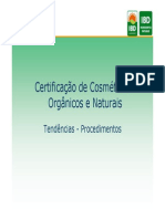 Organic and Natural Certification