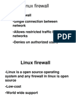 Linux Firewall