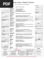 2017-2018 Calendar