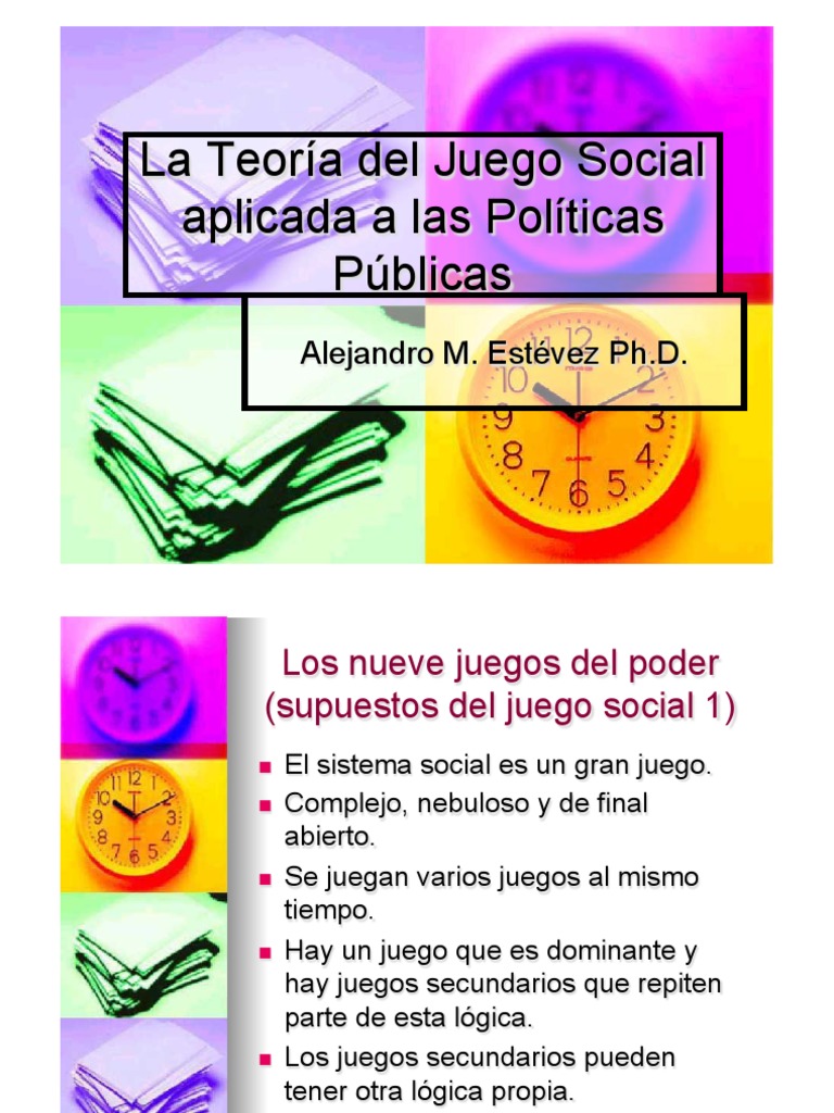 Teoria del juego social