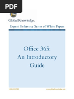 Office 365: An Introductory Guide: Expert Reference Series of White Papers