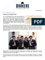 Brokers November 2015 Newsletter PDF
