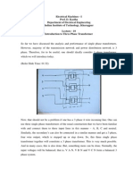 3-Phase Transformer Introduction