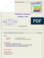 Modeliranje i simulacija predavanje 1