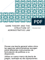 Game Theory and The Structure of Administrative Law. - Yehonatan Givati