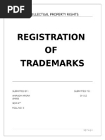 Registration of Trademark