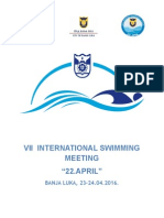 Vii Swimming Meeting Bl 2016