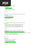 Download Quiz Data Mining by Venkat Dot SN290223213 doc pdf