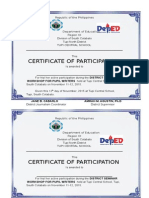 Certificates Journalism Training