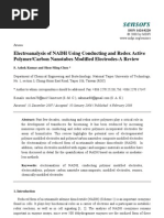 Download Electroanalysis of NADH Using Conducting and Redox Active PolymerCarbon Nanotubes Modified Electrodes-A Review by Dr Electrochem SN2902422 doc pdf