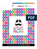 36° Feria Del Libro Ricardo Palma - Catálogo