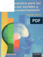 Estadística para Las Ciencias Sociales y Del Comportamiento - Haroldo Elorza (2ed)