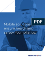 ProntoForms Mobile Solutions Ensure Health and Safety Compliance