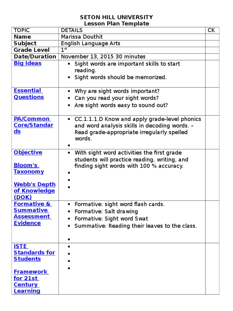 1st-grade-sight-words-lesson-plan-reading-process
