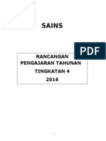 RPT Sains Ting 4 2016