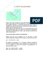 Centroides y Centro de Gravedad