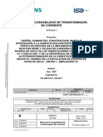 Cargabilidad Transformadores de Medición