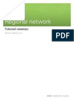 Regional Network: National Summary