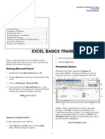 Excel Training Guide for studen