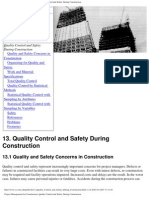 Project Management for Construction - Quality Control and Safety During Const