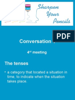 Conversation 4th Meeting