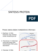 6-7. Sintesis Protein (Trankripsi- Translasi) Fix