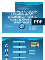 Modalidades Tecnológicas