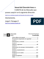 Manual Gratis Chevrolet Aveo