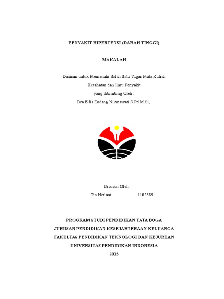 Makalah Hipertensi