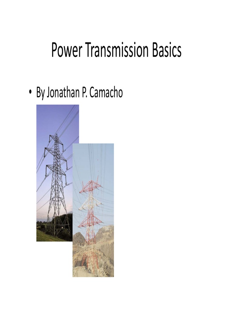 Power Transmission Basics • By Jonathan P. Camacho