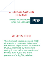 Chemical Oxygen Demand