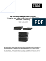 IBM POWER8 Systems Facts and Features