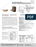 Series 1900 Pressure Switch