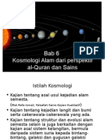 Bab 6 Kosmologi Perspek. Al-Quran