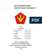 Makalah Kewirausahaan