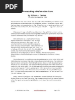 Download Prosecuting a Defamation Case by William A Daniels SN29039957 doc pdf