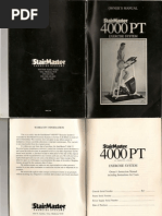 Download Stair Master 4000 PT - 1990 Version by jbirckhead SN29039984 doc pdf