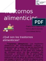 Trastornos alimenticios: causas y síntomas