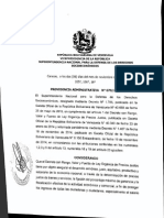 Providencia Administrativa 079.15 - Notilogia