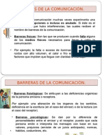 Barreras de La Comunicación