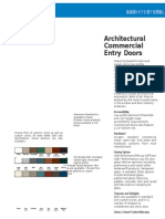 Architectural Commercial Entry Doors