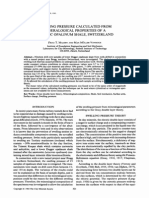 Swelling Pressure Calculated From Mineralogical Properties