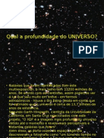 Qual A Profundidade Do UNIVERSO