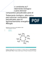 Trat.biologico.elim.Comp.biogas