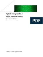 Splunk 6.2.3 Overview