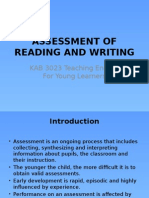 Assessment of Reading and Writing